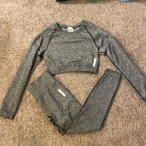 Gym shark set long sleeve and pants